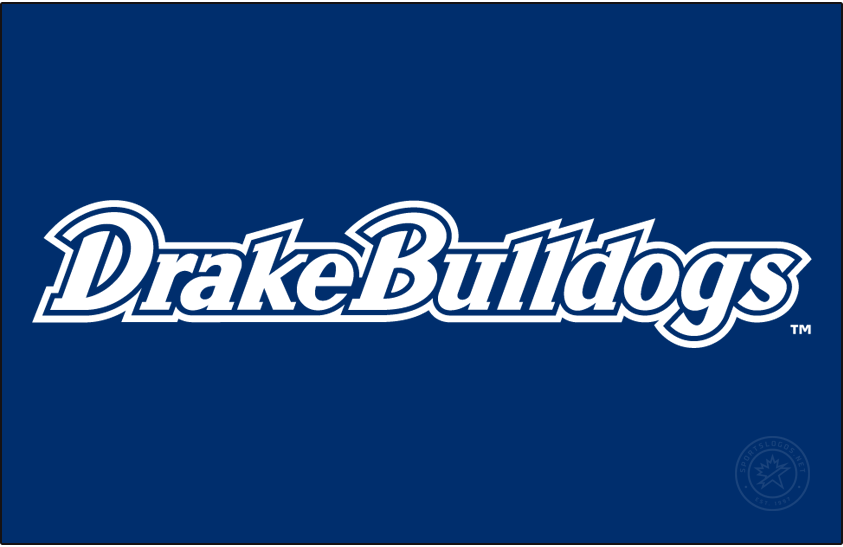 Drake Bulldogs 2011-Pres Wordmark Logo diy iron on heat transfer